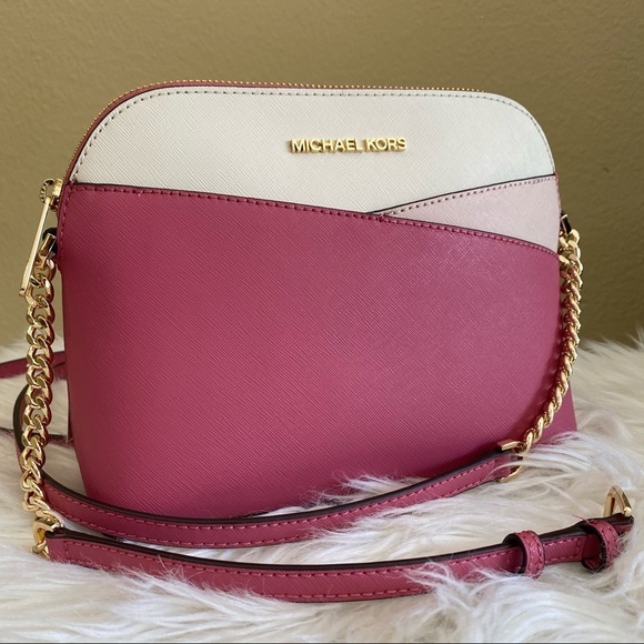 New Michael Kors jet set travel medium dome crossbody Xbody bag - Picture 16 of 16